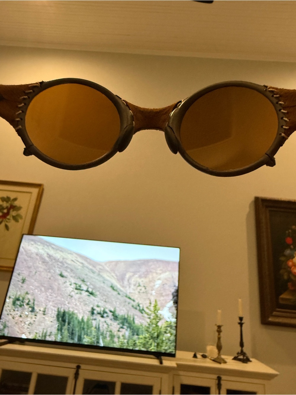 New Vintage Oakley X Metal Mars Leather Gold Iridium Lens Serial M*014011 - Picture 4 of 9